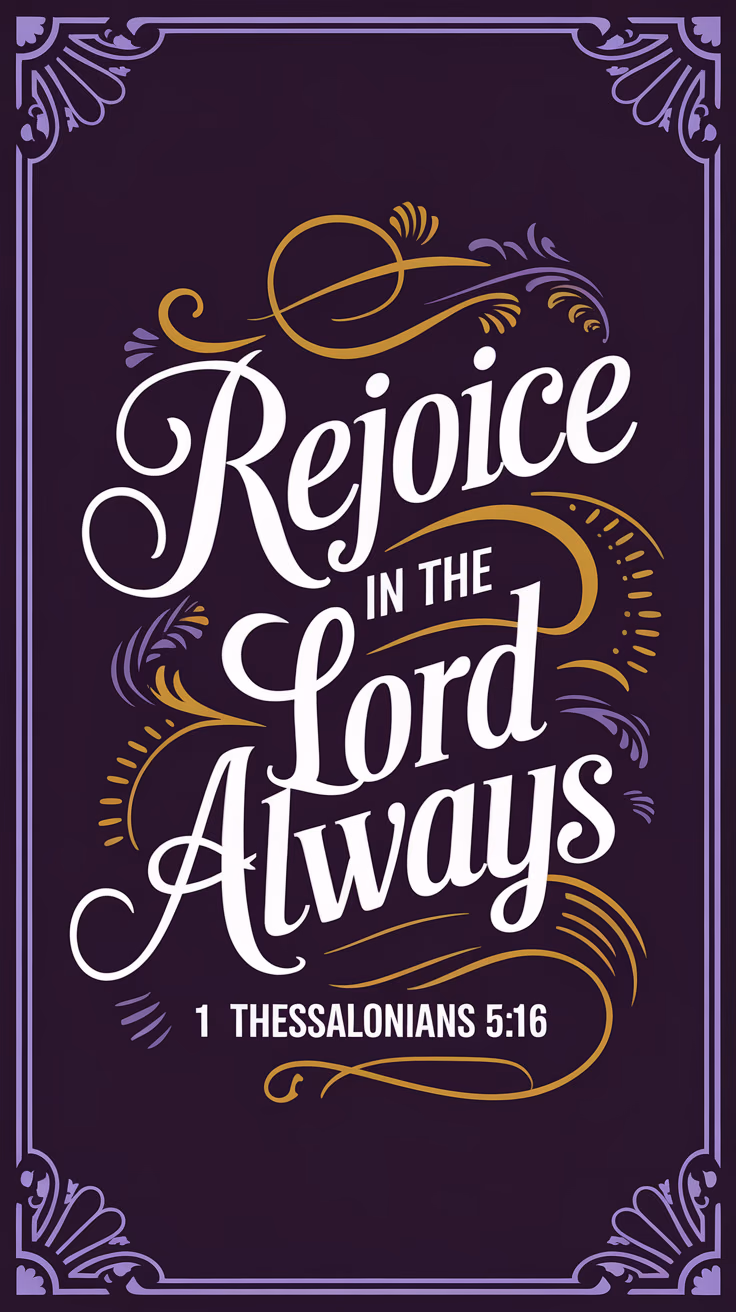 Rejoice in the Lord Always