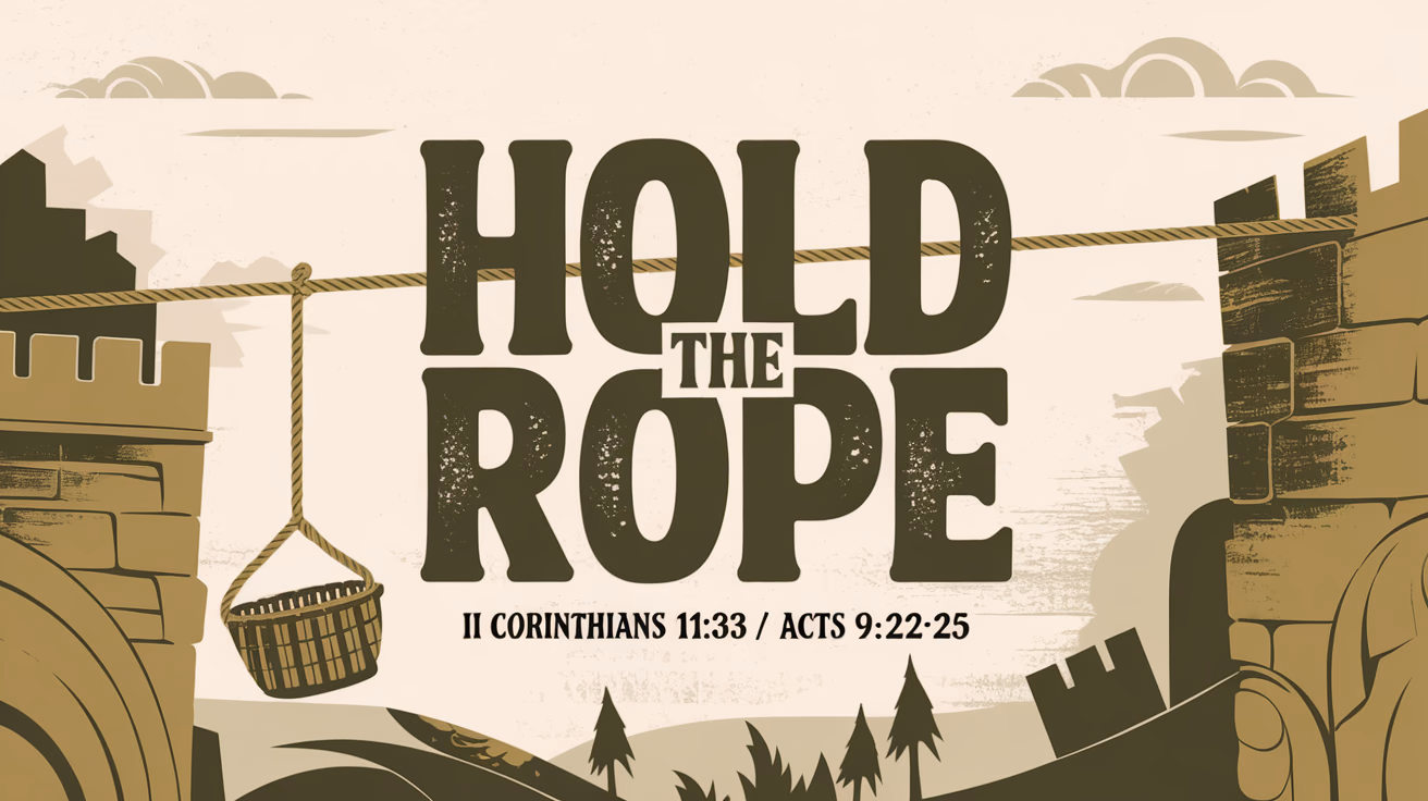 Hold the Rope