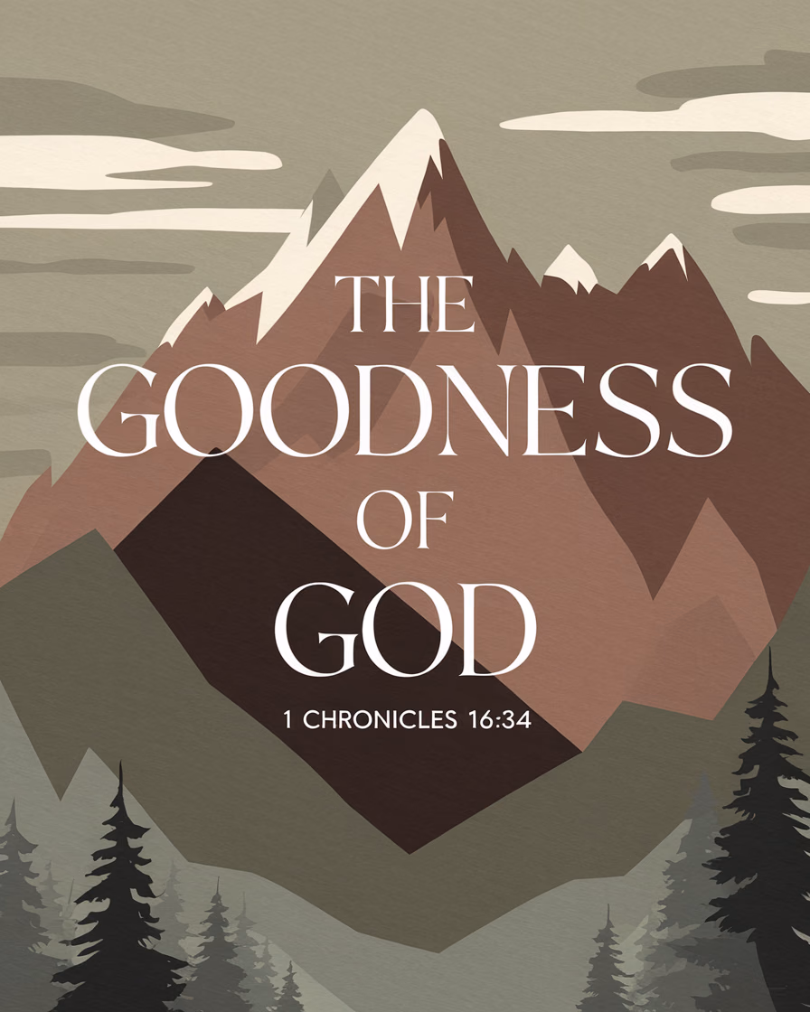 The Goodness of God