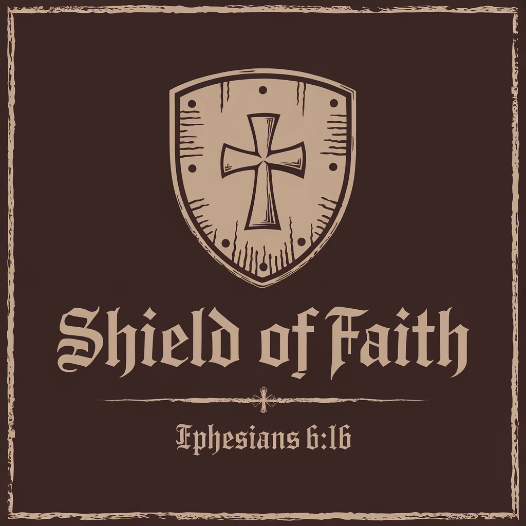 Faith Shield Poster