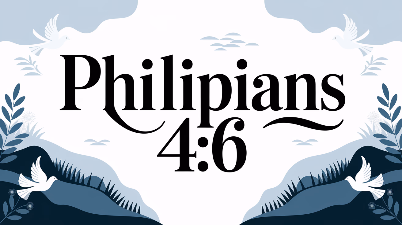 Philippians 4:6 Reflection
