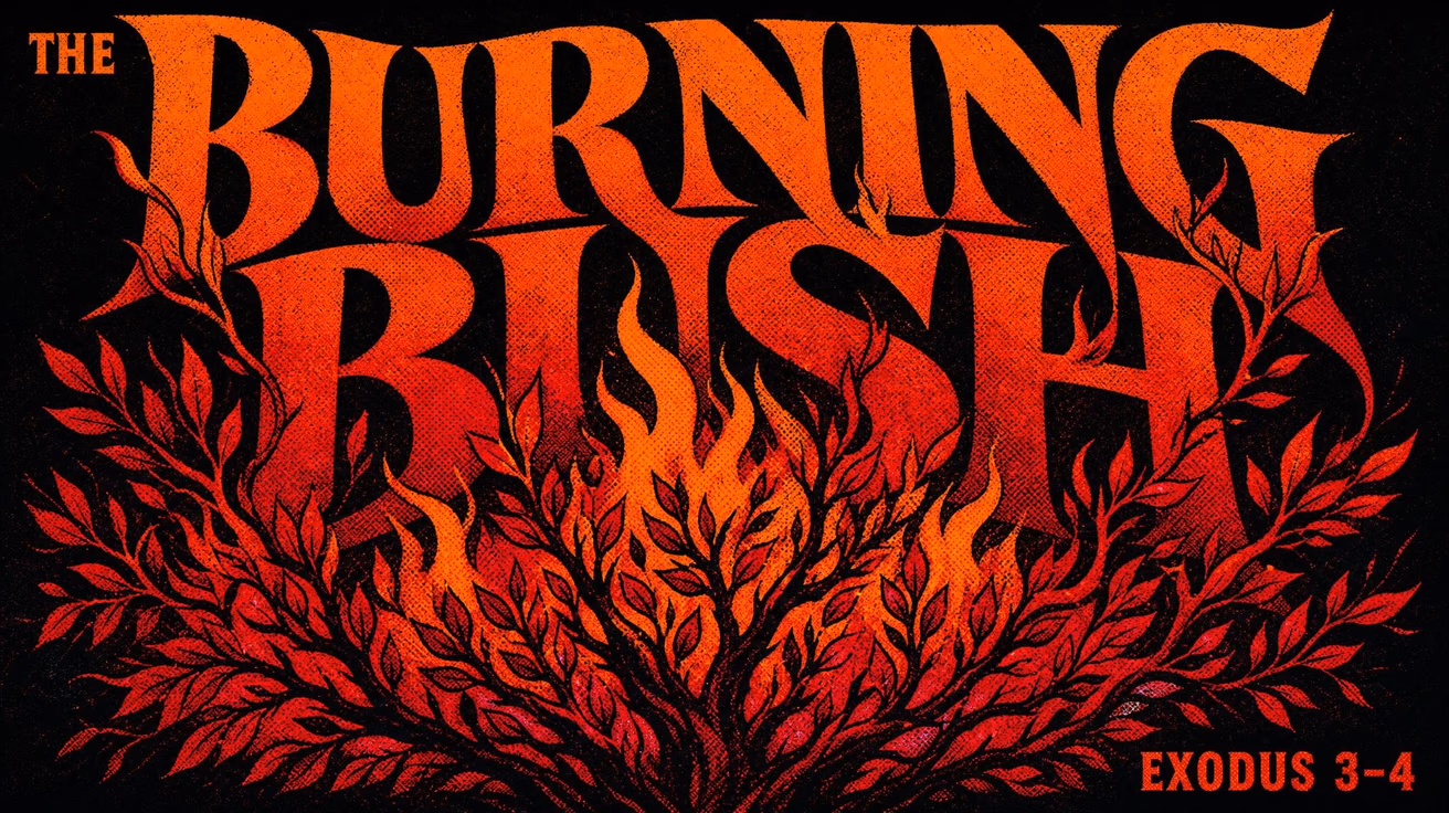 The Burning Bush Exodus 3–4