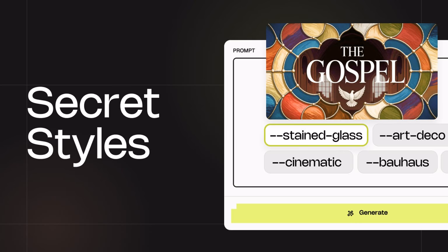 Introducing Secret Styles