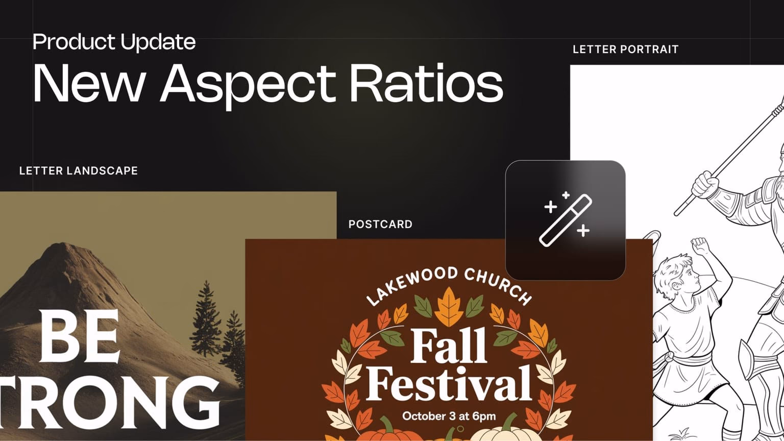 New aspect ratios