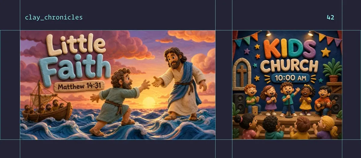 Clay Chronicles style examples