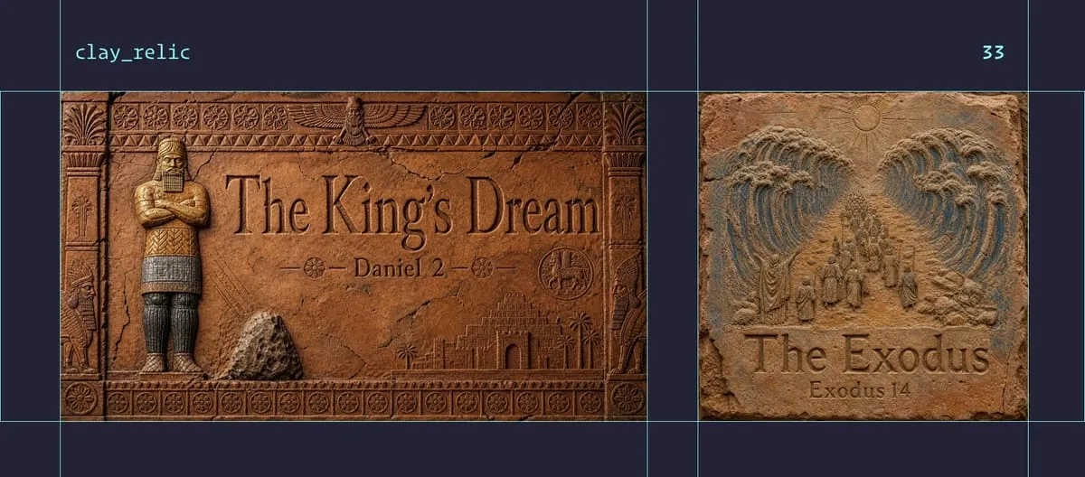 Clay Relic style examples