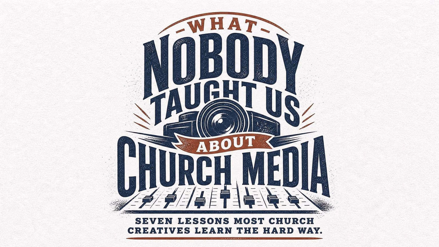 Clarity matters more than creativity: 7 lessons for church creatives