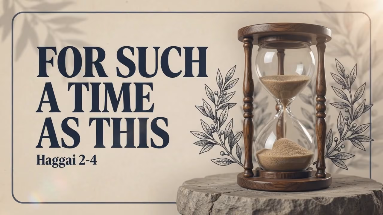 For Such a Time as This, a sermon intro from Video Studio