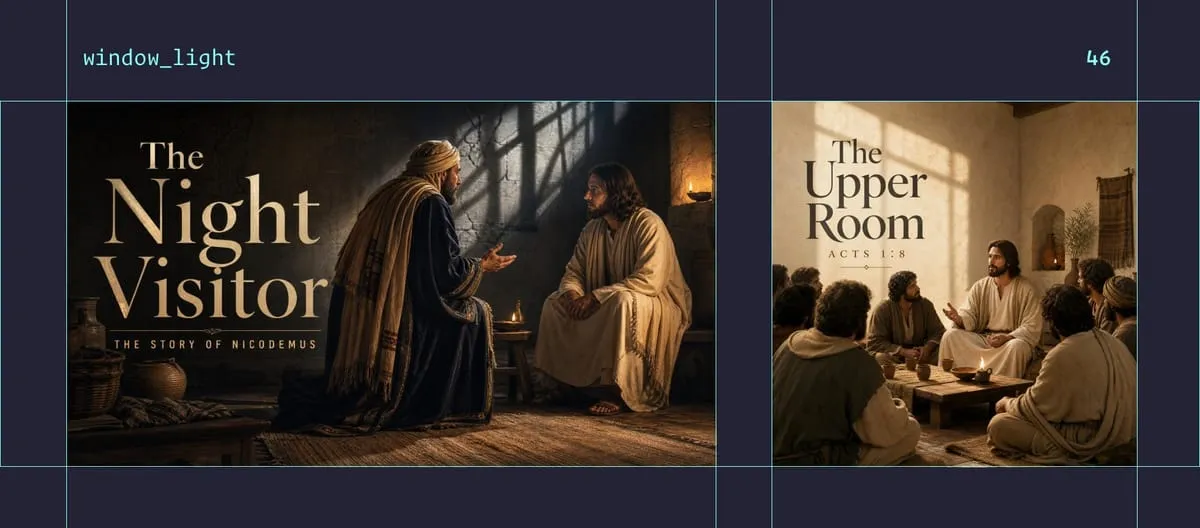 Window Light style examples