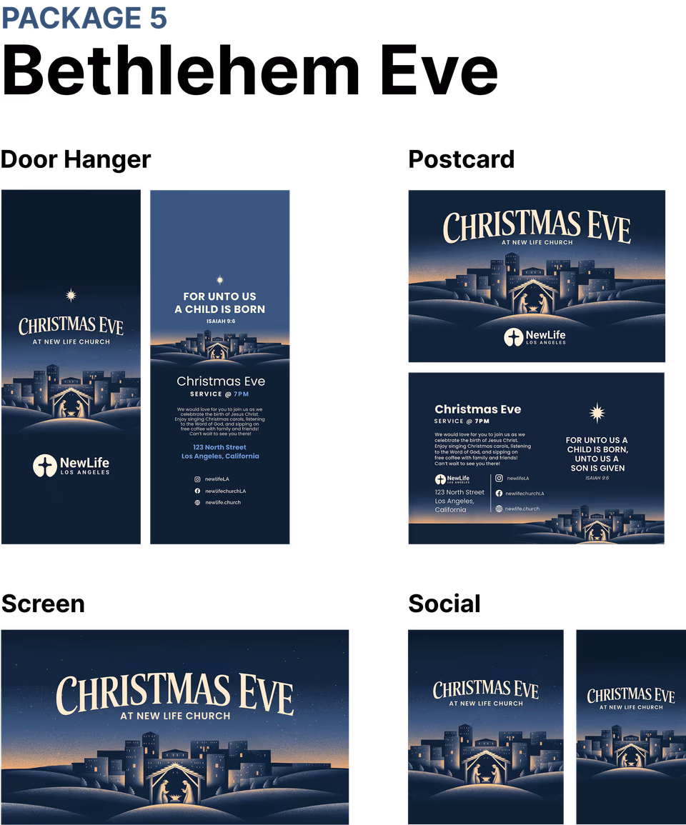 Bethlehem Eve media package