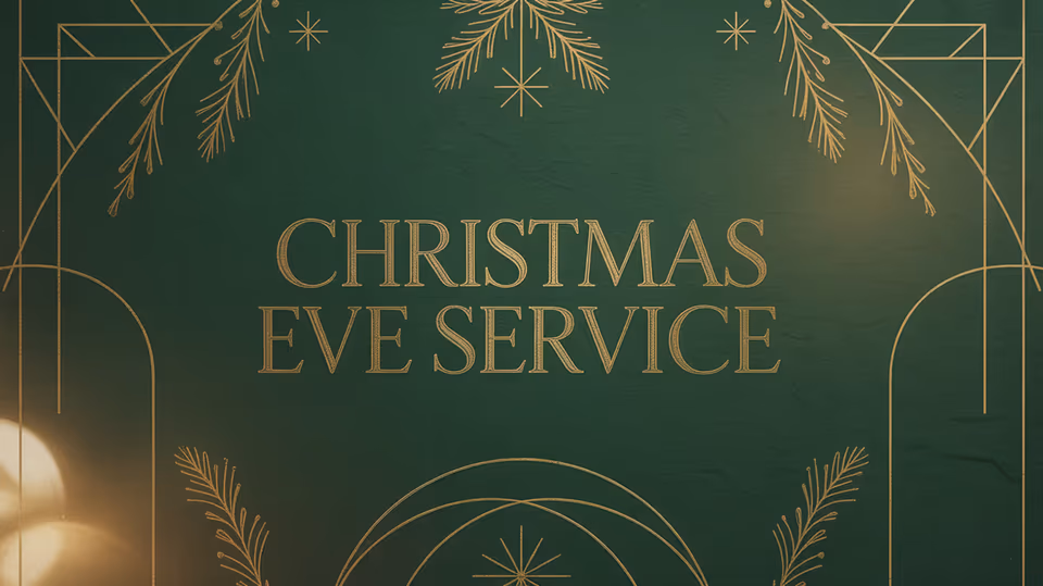 Christmas Eve service graphic