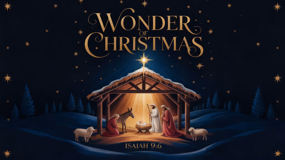 Wonder of Christmas graphic