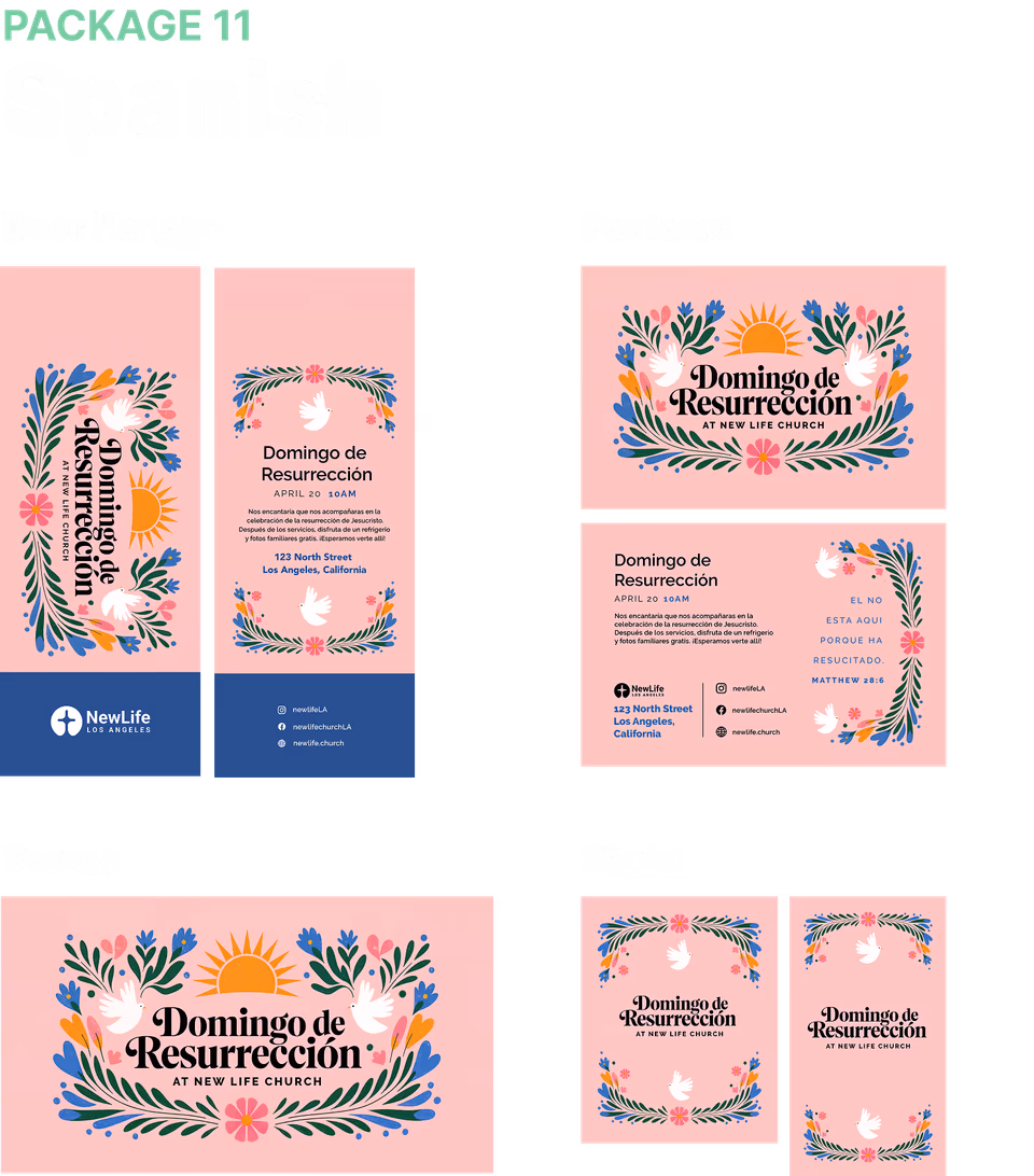 Spanish Easter package