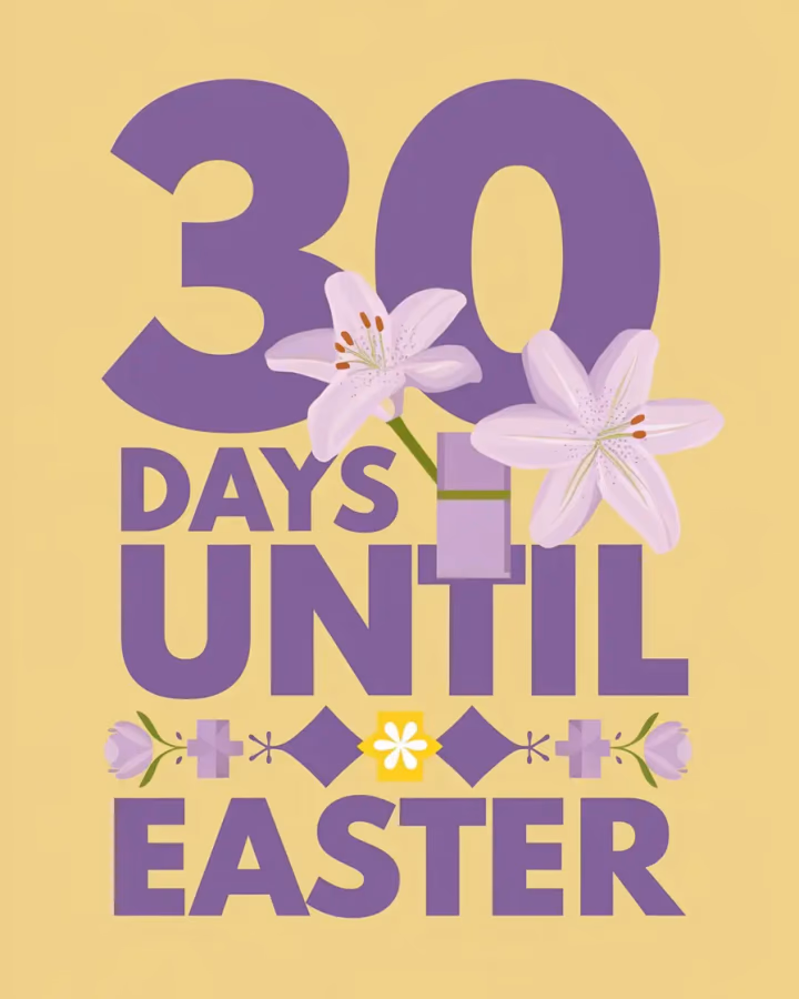 Easter church graphic