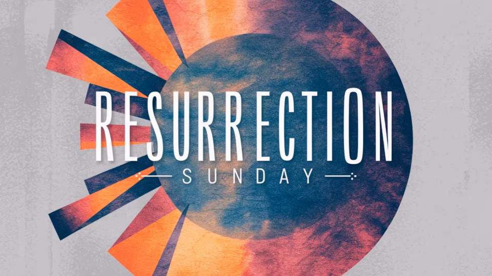 Easter church graphic