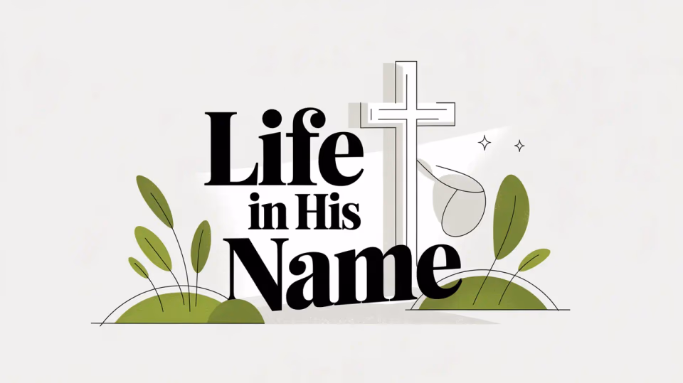 Easter church graphic